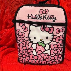 Hello Kitty Pink and Black Lunch Bag